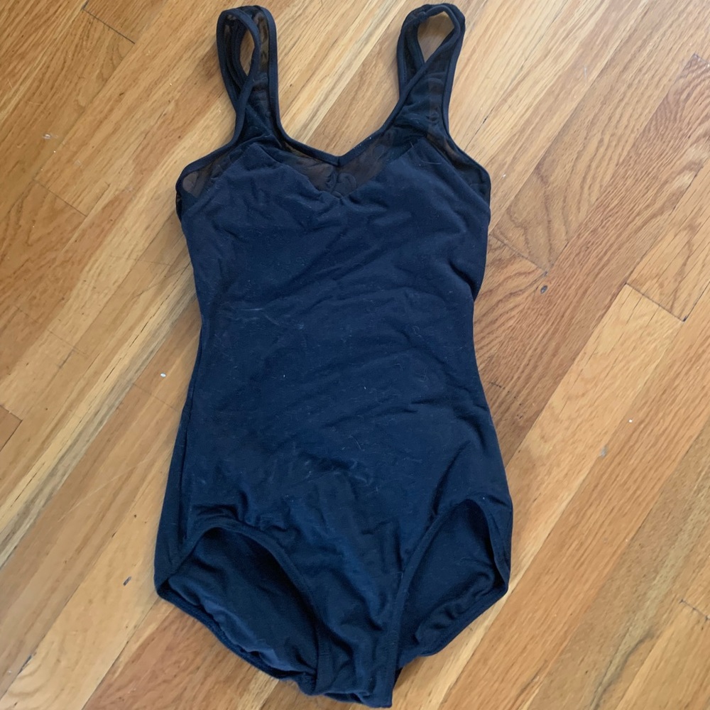 Capezio Ultra-Soft Detailed Mesh Leotard